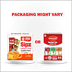Wagh Bakri Instant Premix Tea - 3 In 1 Combo Pack 168 g (12 Sachets x 14 g each)