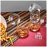 Pasabahce Barrel Whisky/Juice Glass - Microwave & Dishwasher Safe 340 ml (Set of 6)