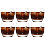 Pasabahce Barrel Whisky/Juice Glass - Microwave & Dishwasher Safe 340 ml (Set of 6)