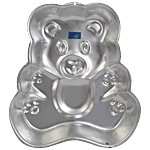 Rolex  Aluminium Cake Mould - Teddy Bear, Assorted Colour 1 pc