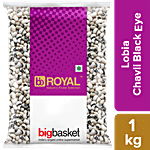 bb Royal Unpolished  Black Eyes Peas / Lobia Dal 1 kg