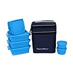 Signoraware Family Pack Lunch With Bag - Blue 504 1 pc