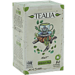 Tealia Green Tea - Mint, Bio-Degradable 40 g (20 Bags x 2 g each)