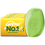 Godrej No.1 Lime & Aloe Vera Bathing Soap 150 g (Pack of 4)