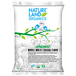 Natureland Organics Whole Wheat Flour 5 kg Pouch