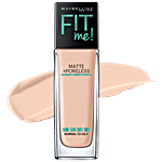 Maybelline New York Fit Me Matte+Poreless Liquid Foundation With Pump - 115 Ivory 30 ml