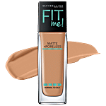 Maybelline New York Fit Me Matte+Poreless Liquid Foundation With Pump - 330 Toffee 30 ml 