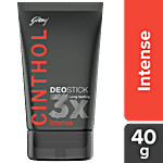 Cinthol Intense - Deostick For Men, Cream Based Deodorant 40 g 