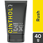 Cinthol Rush - Deostick For Men, Cream Based Deodorant 40 g 