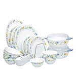 Laopala Diva Opalware Classique Dinner Set -Twilight Bouquet 35 pcs