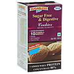 Sugarless Bliss Sugar Free & Digestive Cookies - Natural Fig 100 g Carton