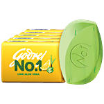 Godrej No.1 Lime & Aloe Vera Bathing Soap 100 g ( Buy 4 get 1 free )
