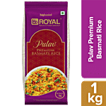 bb Royal Basmati Rice/Basmati Akki - Pulav Premium 1 kg Pouch