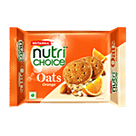 Britannia NutriChoice Oats Cookies - Orange Almond 150 g 