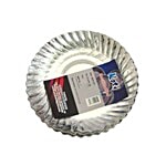 Koti disposible - sivler plates 8 Inch pack of 25