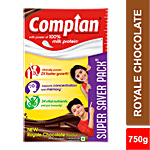 Complan Nutrition Drink Powder - For Kids, Royale Chocolate Flavour 750 g