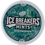 Ice Breakers Imported Wintergreen Sugar Free Mints With Cooling Crystals 42 g