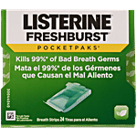 Listerine Imported Freshburst Pocketpaks Breath Strips 24 pcs