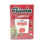 Ricola Mint Drops - Cranberry, Sugar Free 45 g