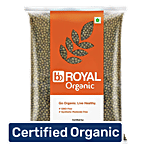 BB Royal Organic Organic - Green Moong,Hesaru Kaalu - Whole 500 g 