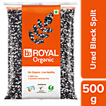 bb Royal Organic - Urad Dal/Uddina Bele, Black, Split 500 g