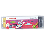 Camel Oil Pastel Colours - Rich & Smooth, 25 Shades, With Scraping Tool 1 pc 