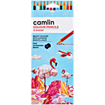 Camlin Full Size Colour Pencil -12 Shades 1 pc 
