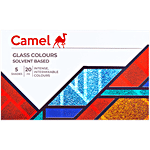 Camel Solvent Based Glass Colour - 5 Shades 20 ml