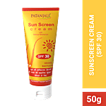 Patanjali SPF 30 Sun Screen Cream 50 g 