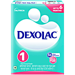 Dexolac Infant Formula Powder - Stage 1, Up to 6 Months, Contains Nutrients 400 g