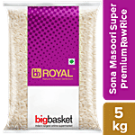 bb Royal Sona Masoori Rice/Chawal/Chall Raw Rice/Chawal/Chall - Super Premium 5 kg (12 + Months Old)