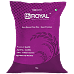 bb Royal Sona Masoori Rice/Chawal/Chall Raw Rice/Chawal/Chall - Super Premium 10 kg (12 + Months Old)