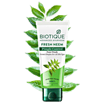 BIOTIQUE Pimple Control Face Wash - Fresh Neem, Prevents Pimples, For All Skin Types 100 ml 