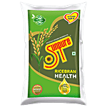 Sunpure  Rice Bran Health Physically Refined Rice Bran Oil - Contains Natural Oryzanol & Natural Vitamins 1 L Pouch