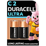 Duracell Ultra Alkaline C Batteries 2 pcs