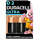 Duracell Ultra Alkaline D Batteries 2 pcs