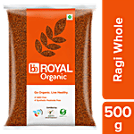 bb Royal Organic Ragi Whole/Finger Millet - Unpolished 500 g