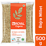 bb Royal Organic Unpolished  Wild Bajra / Pearl Millet 500 g