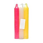 Sln   Candle - Colour, No 3 3 pcs