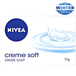 Nivea Creme Soft Soap, Enriched with Almond Oil, Ph Balanced 75 g 