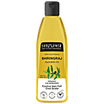 Soulflower Bhringraj Hair Oil For Growth, Anti-Dandruff, Cooling, Scalp Relief 225 ml