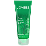 Jovees Tea Tree Face Wash - Oil Control, pH Balance 120 ml 