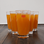 Lyra Water/Juice Glass  - Jupiter Long Glass 350 ml (Pack of 6)