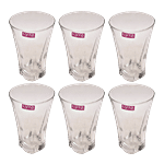 Lyra Water Juice Glass - Truva 350 ml (Pack of 6)