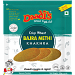 Daadi's Bajra Methi Khakhra - Pearl Millet 180 g Pouch