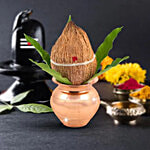 Shubhkart Copper Kalash, Taamba Kalash, Pooja Kalash 1 pc