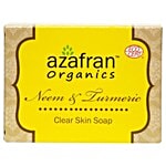 Azafran Organics Neem & Turmeric Clear Skin Soap 100 g