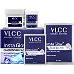 VLCC Insta Glow Diamond Bleach For Sparkling Brightness & Purification With Colloidal Diamond 30 g