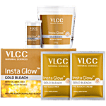 VLCC Insta Glow Gold Bleach With Colloidal Gold Bleach For Glowing, Radiant Fairness 402 g