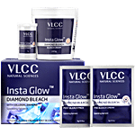 VLCC Natural Sciences Insta Glow Diamond Bleach - With Diamond Powder 402 g